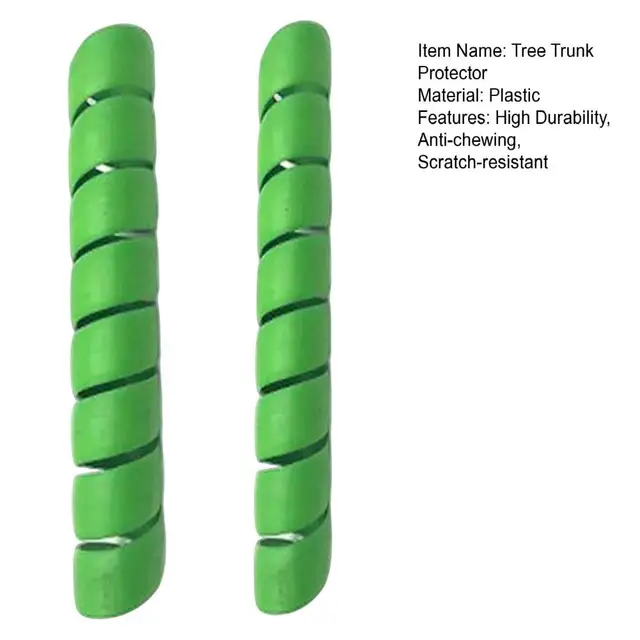 2Pcs Fa Csomagtartó Védelmező Karcolásálló Rágásgátló Időjárás-Rezisztens Spirál Csengő - Image 3