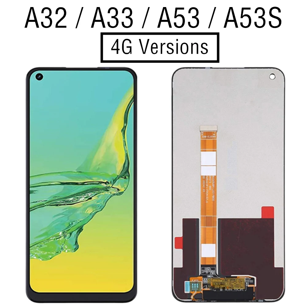 

6.5" For OPPO A53 A53s 2020 CPH2127 CPH2139 LCD Display Screen Touch Digitizer Replacement For OPPO A32 A33 4G Screen