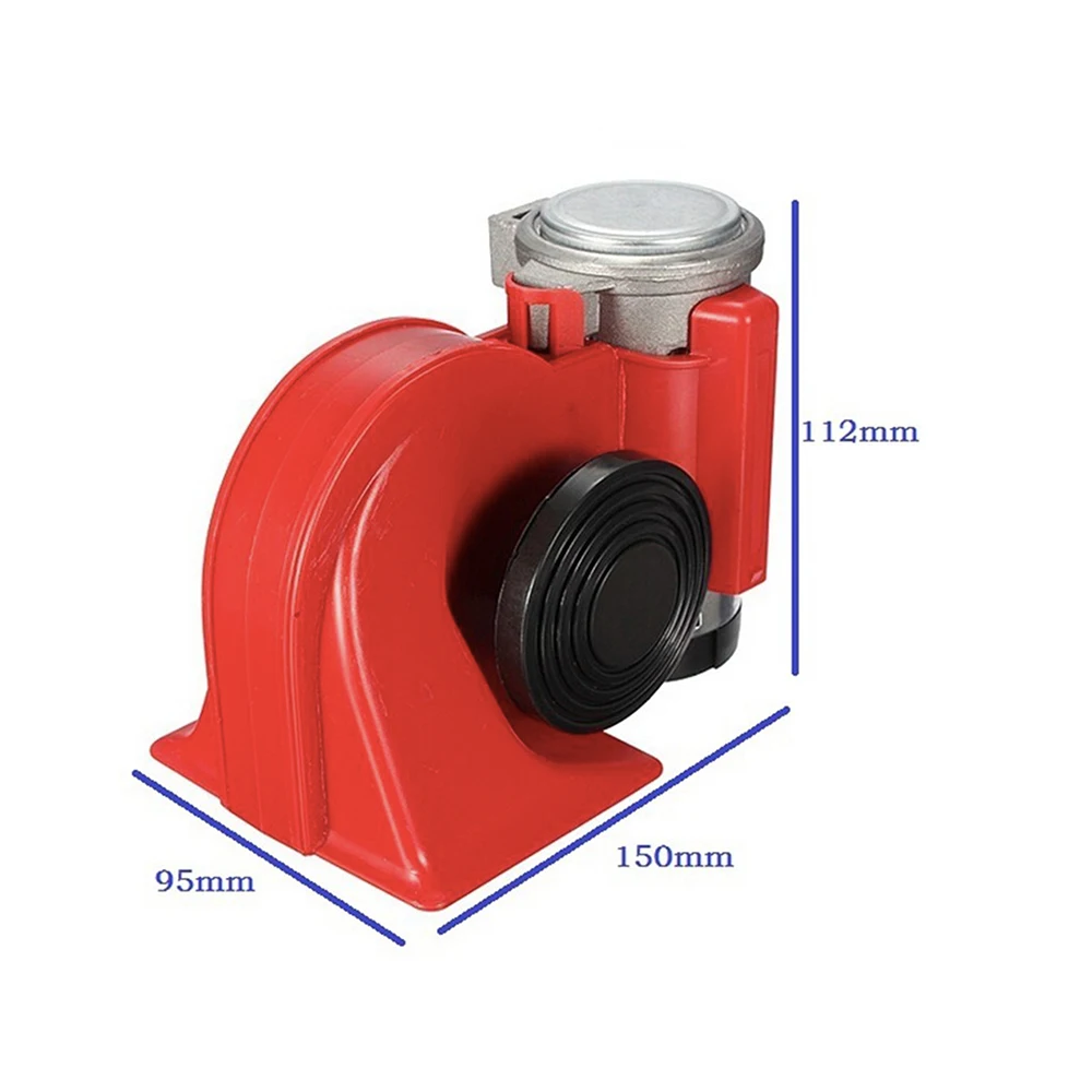 Car Air Horn Snail Air Horn With Compressor Relay Harness 12V 150db Super Loud Dual Tone For Truck Motorcycle Car