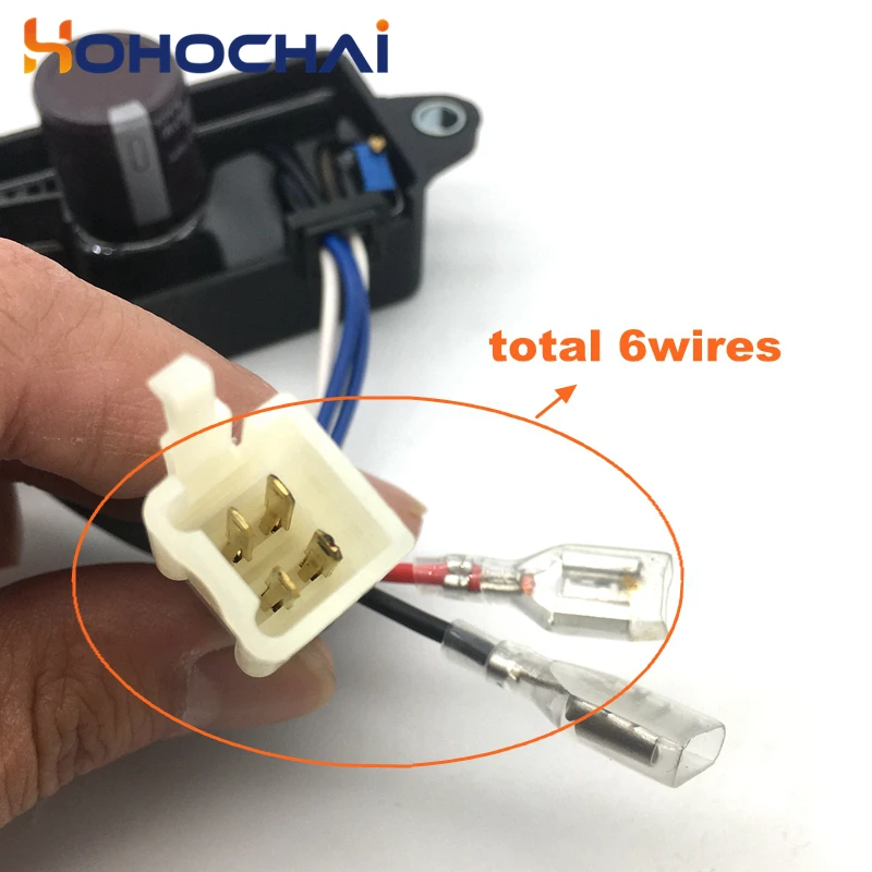 1-3kw 발전기 AVR GTDK AVR2.5-1n8ae 단상 6선 250V/220UF 자동 전압 조정기 AVR2.5-1N 발전기 부품