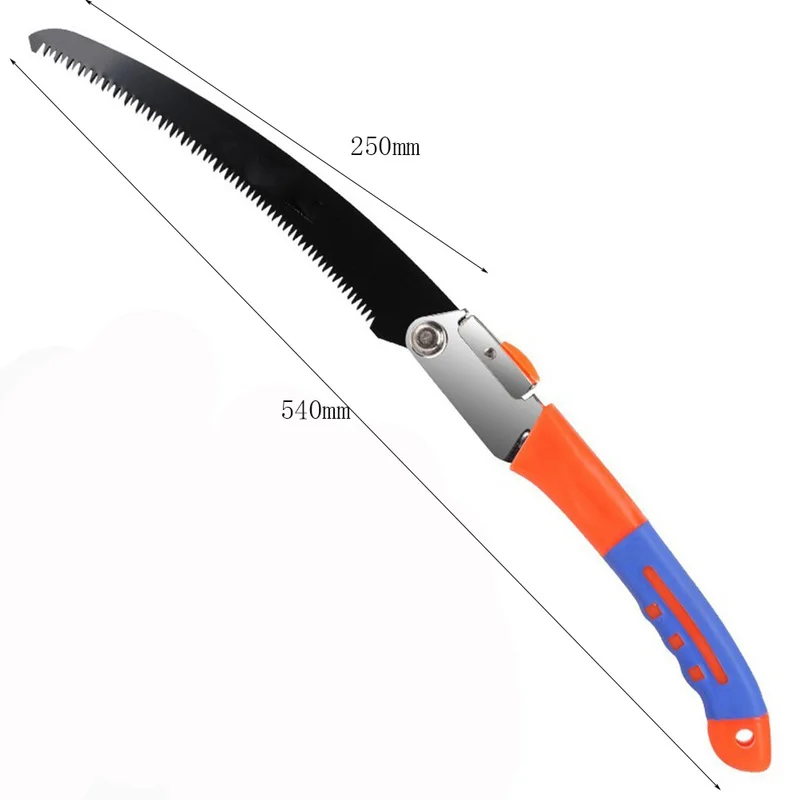 540mm Folding Saw Heavy Duty Extra Long Blade Hand Saw Japanese Hacksaw Camping Garden Pruning Trimming Cutting Tree Branch
