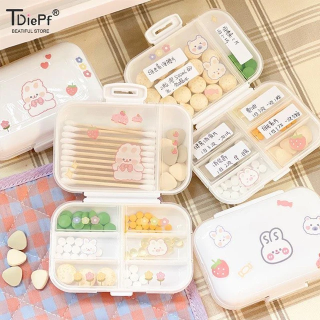 Kawaii Medicine Pill Box Travel  Travel Medicine Box Cute Kawaii