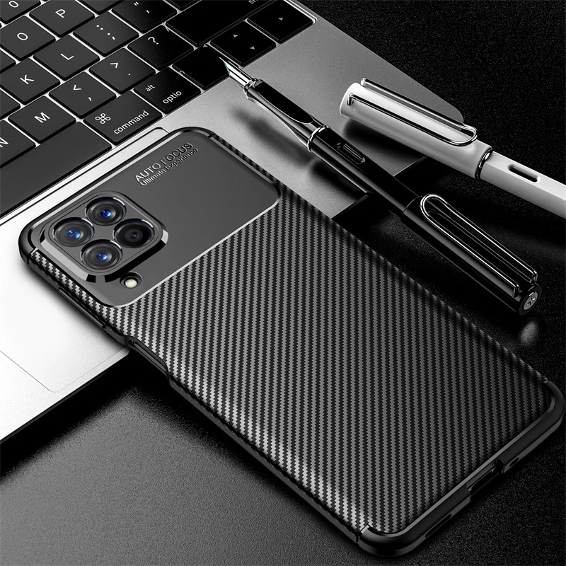Per Samsung M53 Cover Per Samsung M53 Capas Antiurto Paraurti Soft Armor Tpu Cover Per Samsung Galaxy M53 M 53 5G Fundas