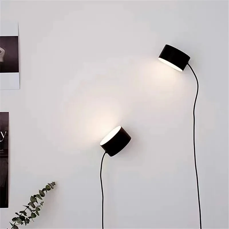 

LED Wall Lamp Magnetic Light Modern LED wall design lamp Bedroom Bedside Lighting Fixtur Home Indoor reading light CX103B