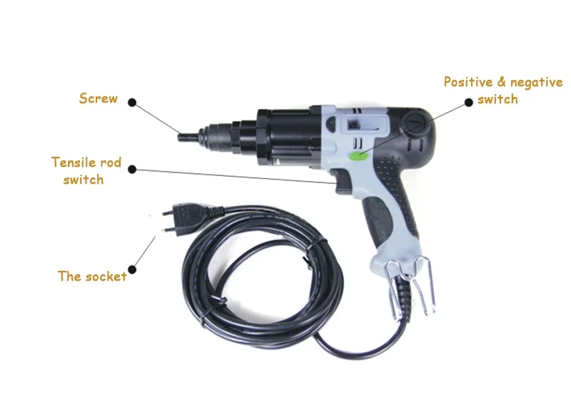 Description Picture 3 of item220V Electric Riveting Nut Riveting Tools Electric Riveting with English Manual ERA-M10