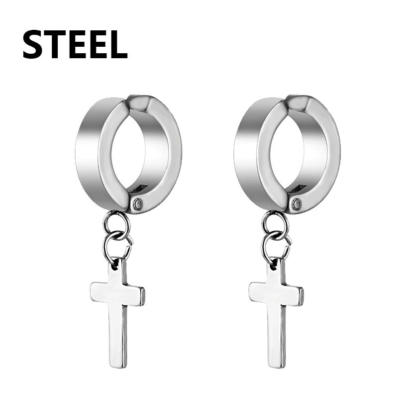 Aggregate 92+ non pierced cross earrings super hot esthdonghoadian