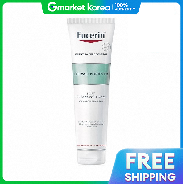 Eucerin | Sữa Rửa Mặt Tạo Bọt Dịu Nhẹ Dermo Purifyer 150ml Kiểm Soát Dầu Hiệu Quả