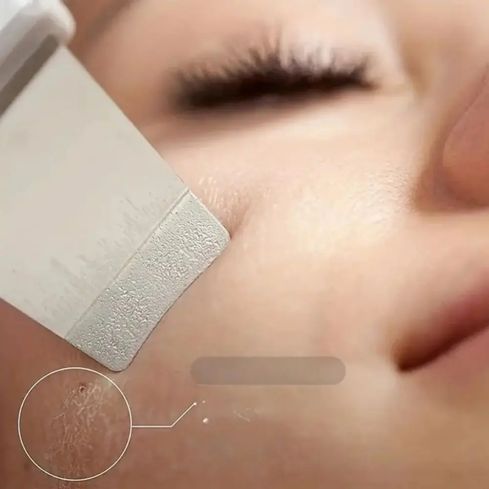 Ultrasonic Skin Scraper Pore Deep Face Cleaning Remover Blackheads Skin Care Spatula Shovel Cleanser with Vibration Massage 5