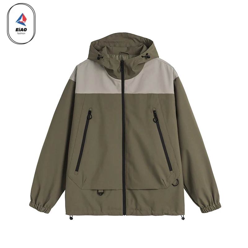 Waterproof Windproof Breathable Hiking Jacket for Camping Trekking Outdoor Sports Lightweight Packable Rain Coat Mountain Gear