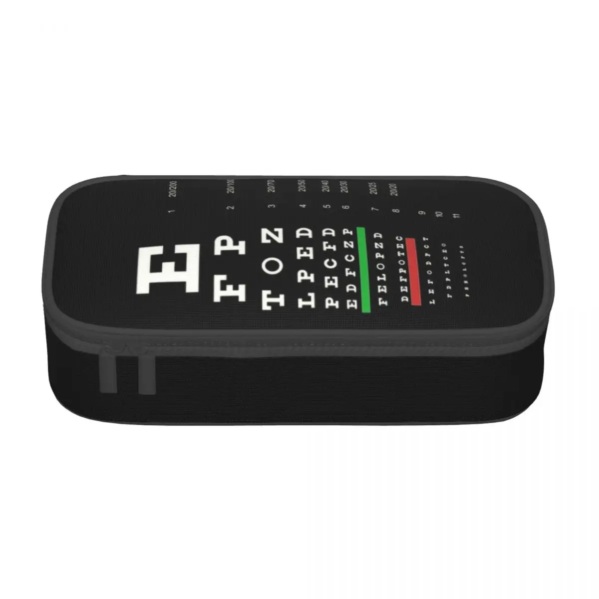 Snellen Eye Chart Pencil Cases for Boy Girl Big Capacity Optometrist Optician Pen Bag Box School Accessories pencil cases