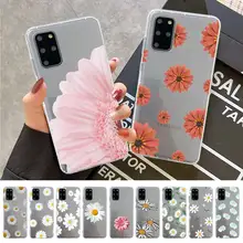 

Colorful Daisy Flowers Phone Case For Samsung A 10 20 30 50s 70 51 52 71 4g 12 31 21 31 S 20 21 plus Ultra