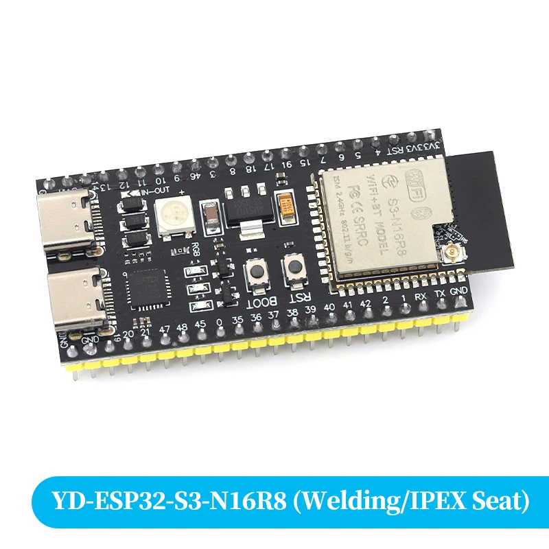 ตัวเลือกสินค้า ESP32-S3 โมดูลไร้สาย WiFi Bluetooth BLE 5.0