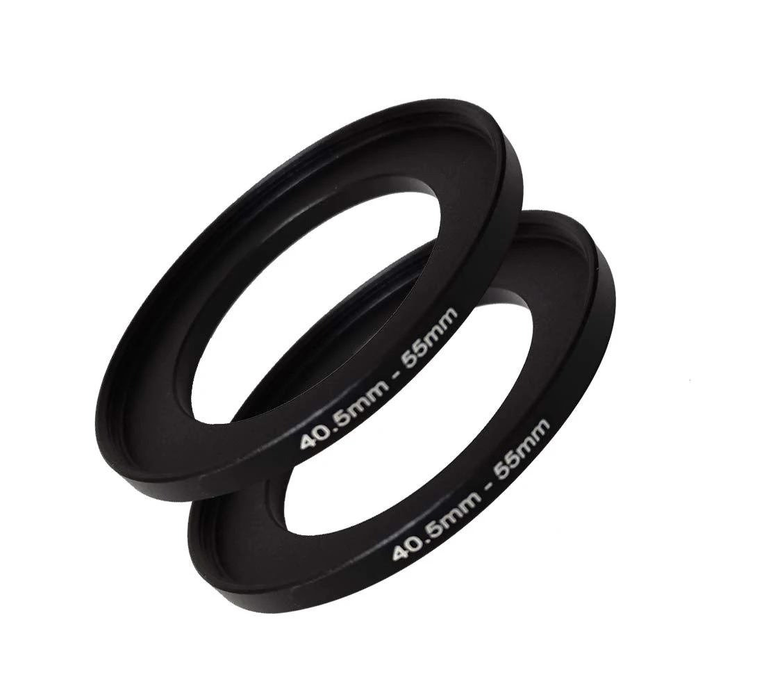 40.5mm55mm Step Up Ring Lens Filter Adapter Ring 40.5 To 55 40.555mm