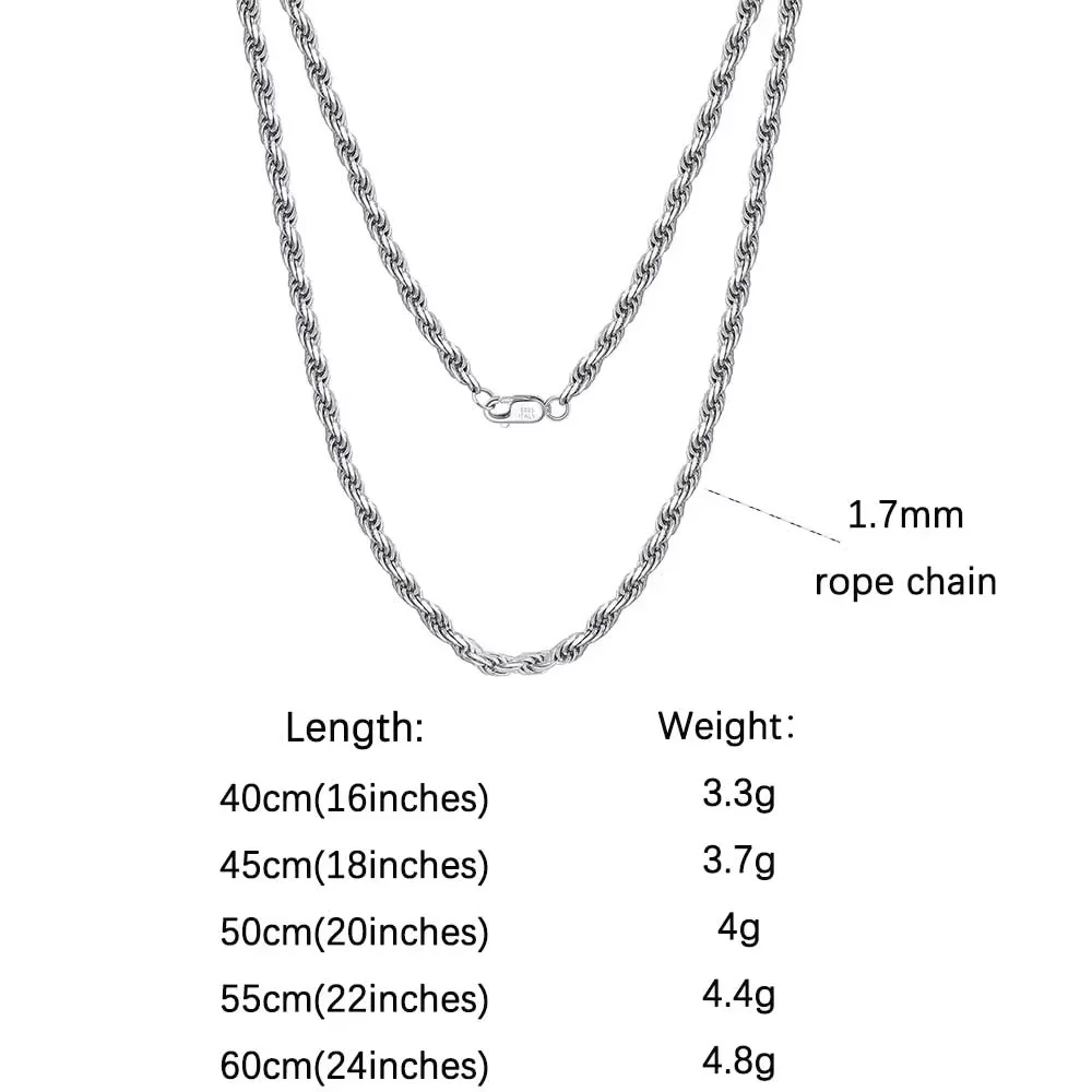 1.7mm-Silver
