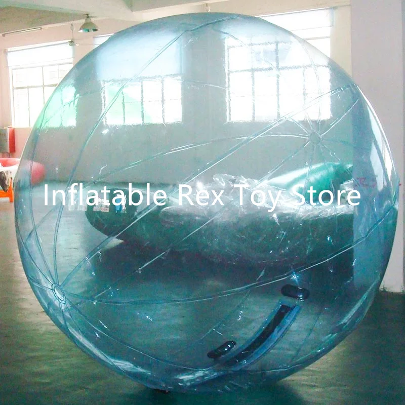

Top Quality Walk On Water Ball 2M Dia PVC Water Walking Ball For Human Giant Bubble Zorbing Toy Balls Clear Water Zorb Dancing
