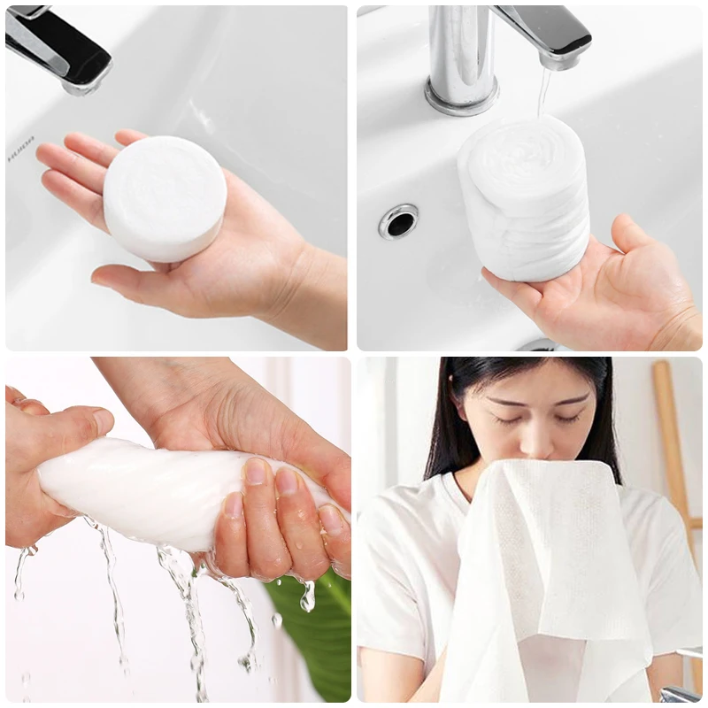 Travel Camping Large Disposable Compressed Towel Hotel Portable bath towel Travel Quick-Drying Essential Shower Washable Towels