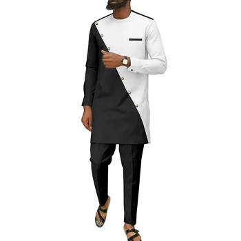 Alternative view of Afam Long Sleeve Dashiki Outfit
