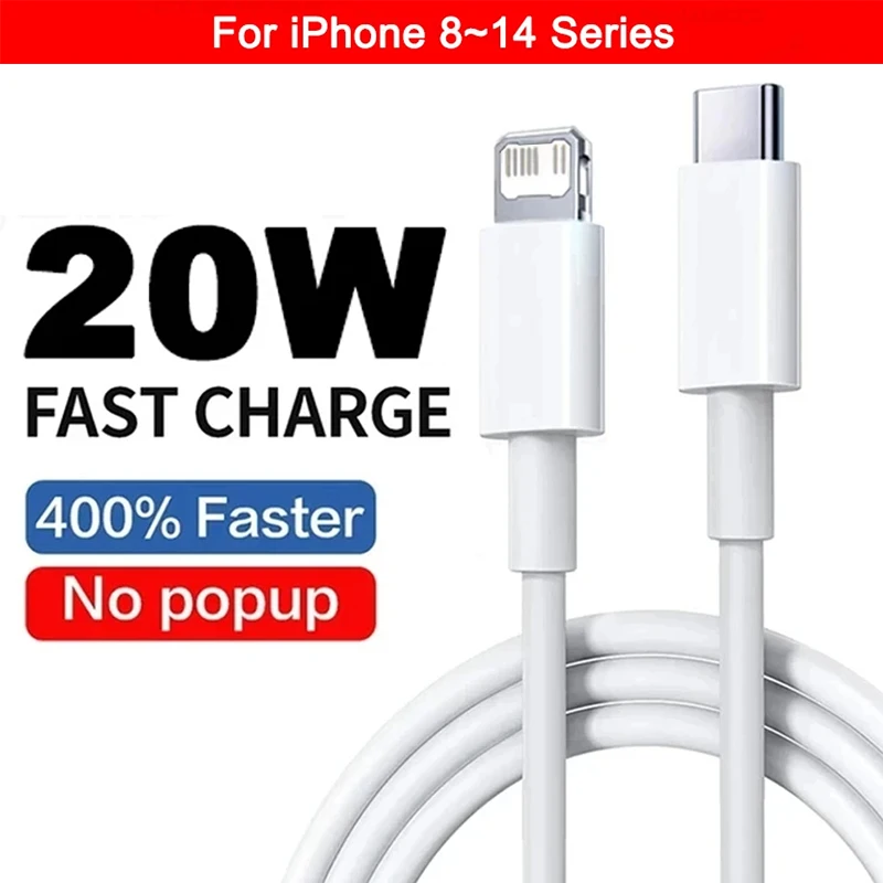 ตัวเลือกสินค้า เครื่องชาร์จ USB-C 20W ชาร์จเร็ว PD สำหรับ iPhone 13/14/15 Pro Max