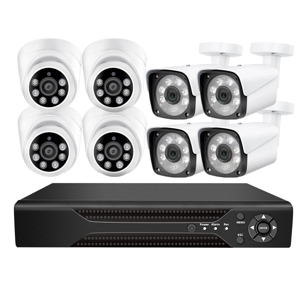 WESECUU home security systems video recorder surveillance system cameras de seguridad outdoor security camera analog camera