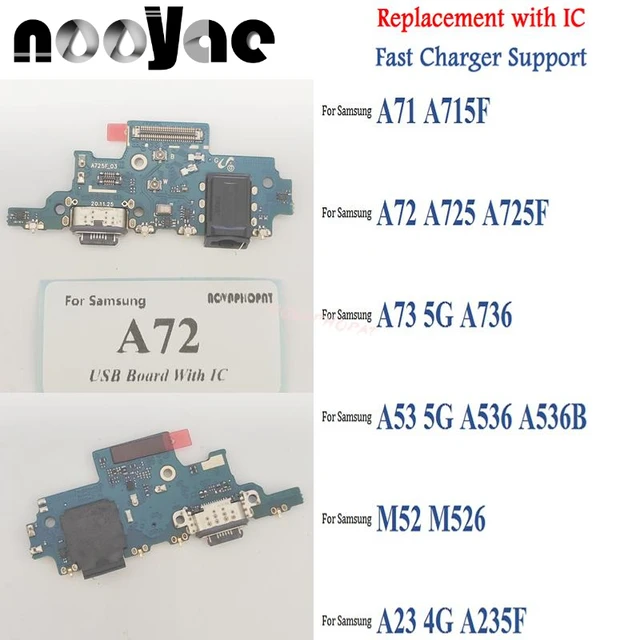 Carte de chargeur PCB d'origine pour Samsung A23 4G A235 A235F