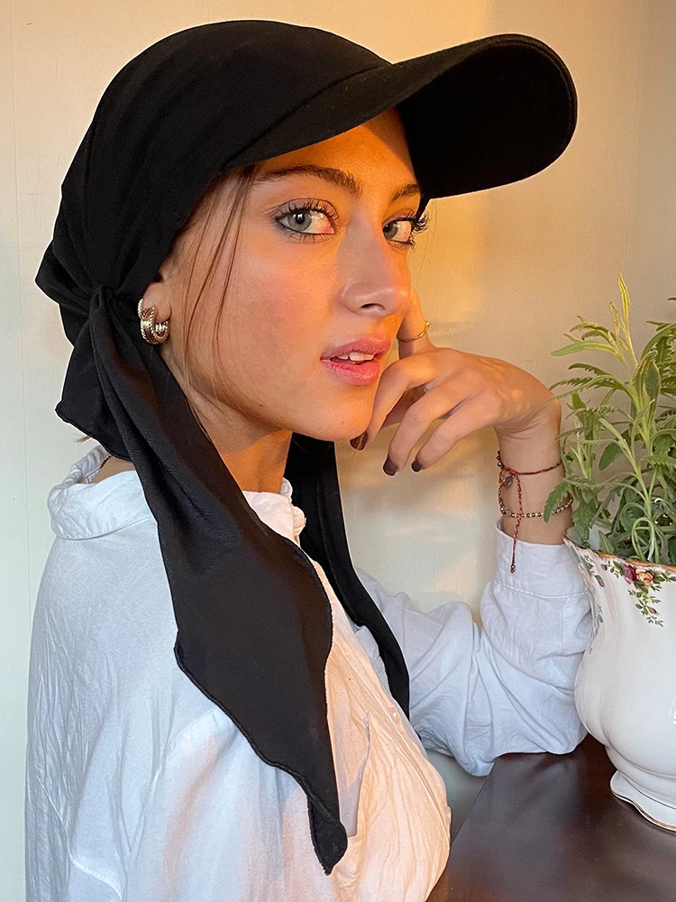 Hijab Musulmán Para Mujer – Viscosa Elástica, Cómodo Y Fácil De Colocar, Ideal Para Uso Diario