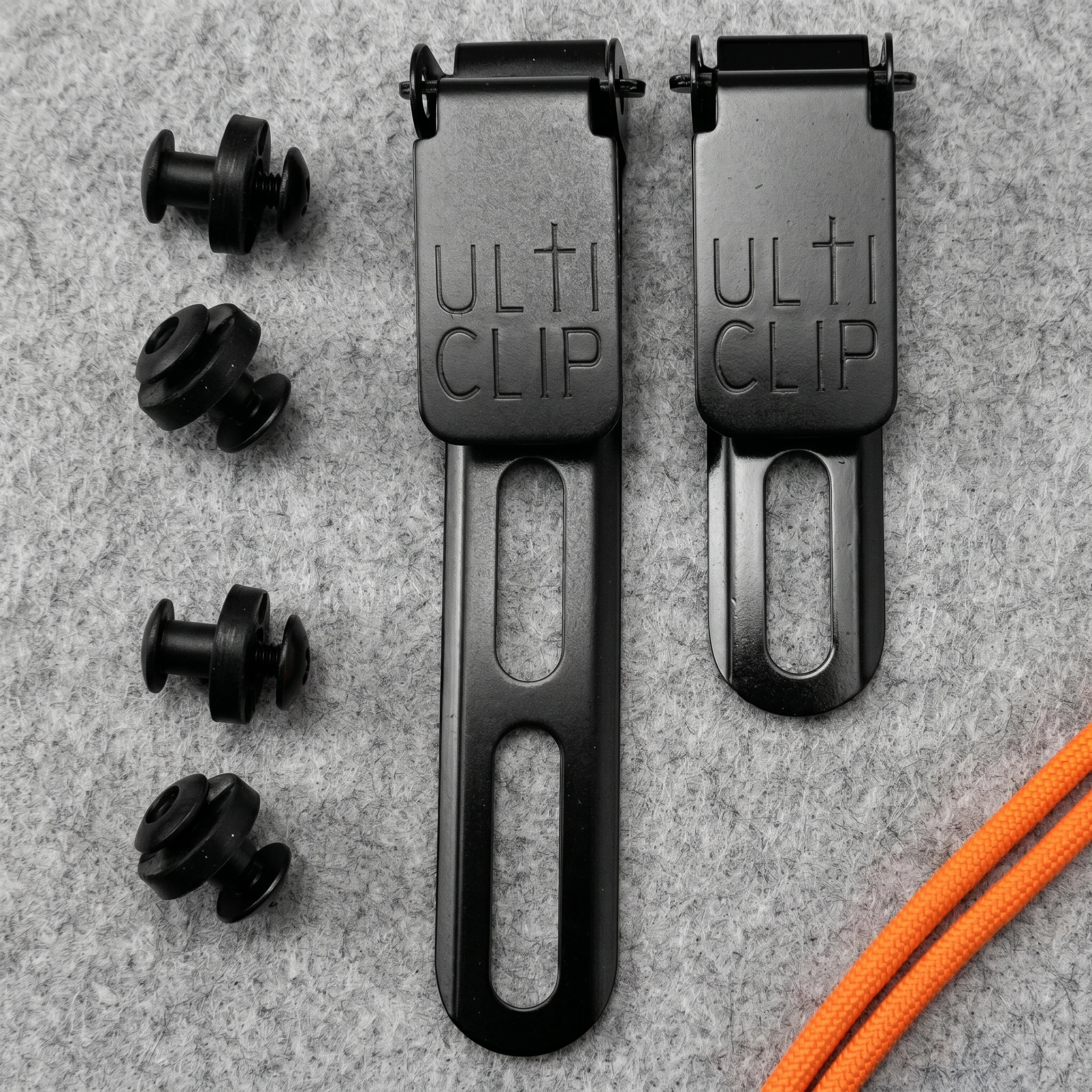 Universal Concealed Carry Quick Release Knife Sheath Clip Accessory