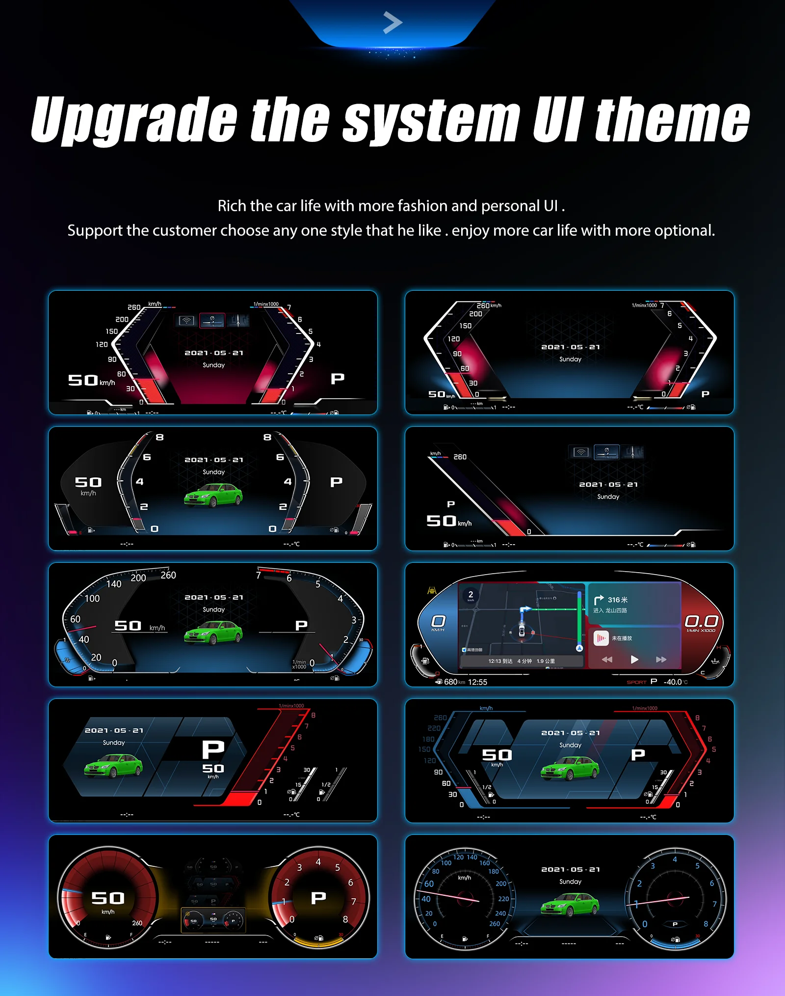 카클러스터 12.3인치 LCD 대시보드 BMW 3 시리즈 E90 E91 E92 2005-2012년형 카플레이 지원 계기판 버추얼 콕핏