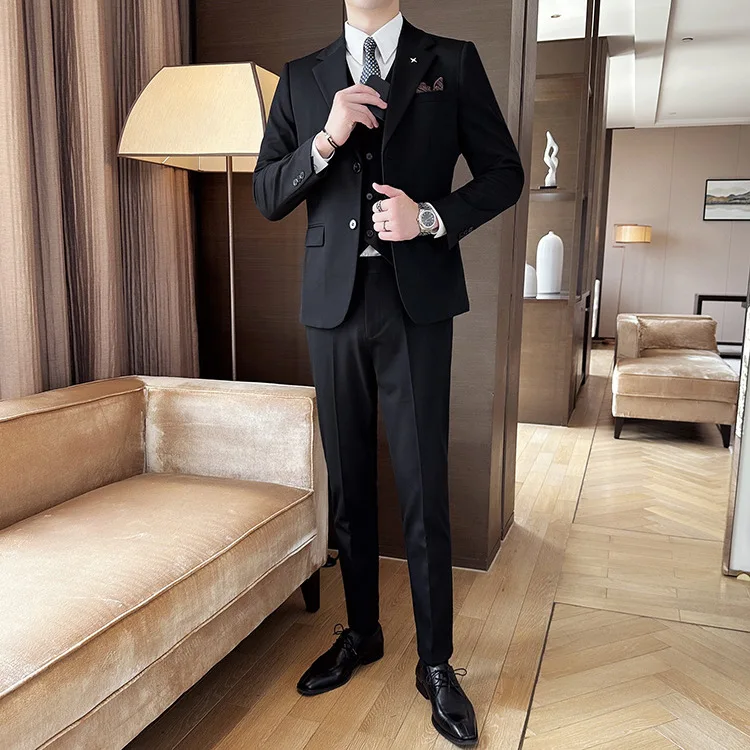 

NA156-Slim business formal wedding suit