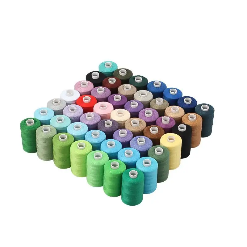 1000 Yards High Speed Sewing Thread Polyester Sewing Thread Type Manual Line 402 Embroidery