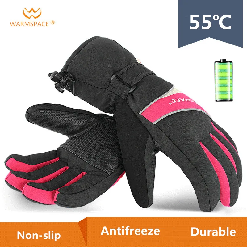 

Mountaineering Gloves Waterproof 11 Cm/4.33 For Outdoor Activities Winter Hand Warmer Breathable Warm For Cycling Motorcycle