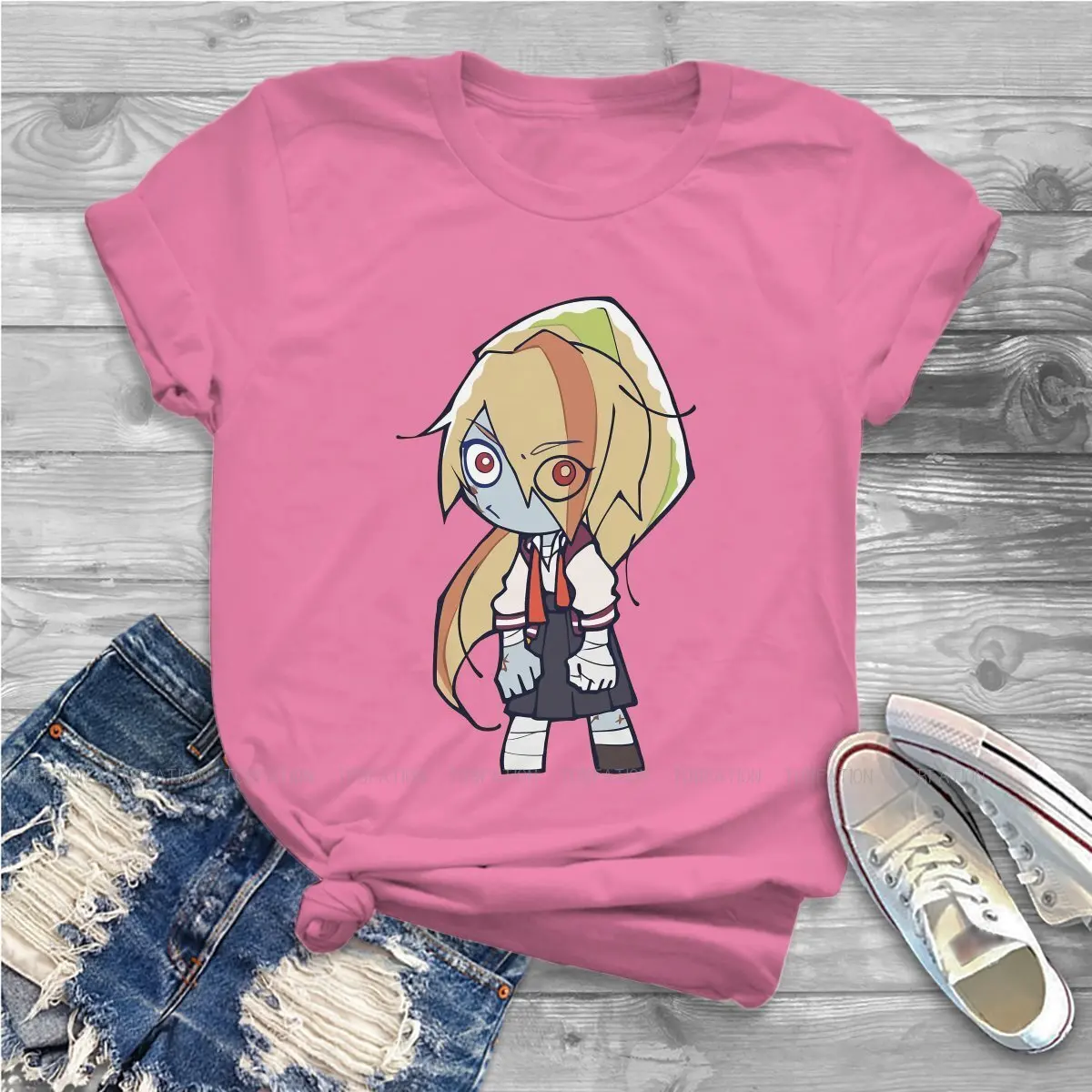 Saki Zombie Chibi Special TShirt for Girl ZOMBIE LAND SAGA Horror Sakura  New Design 5XL T Shirt Short Sleeve Hot Sale| | - AliExpress