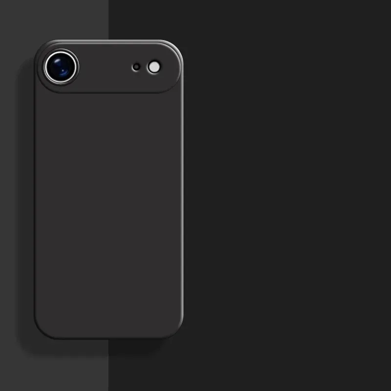 Premium Shockproof Liquid Silicone Rubber Back Cover for iPhone - Original AIR Case Design