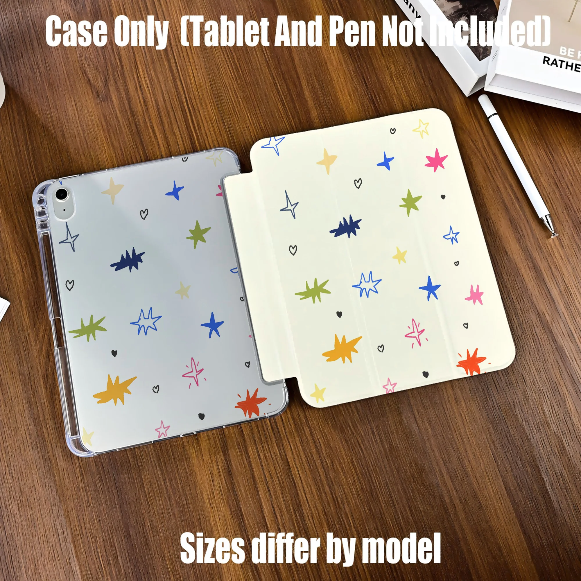 Premium TPU Tablet Case - Slim, Shockproof, Lightweight & Durable Protective Cover