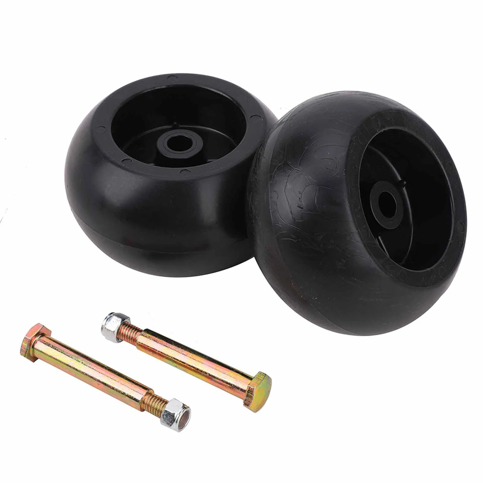 

Premium 5inch Deck Wheels & Axle Bolts for Hustler For Murray For Toro Ride On Mowers Long lasting and Reliable Components