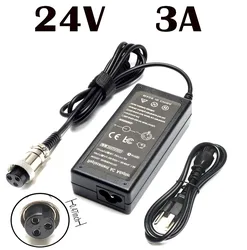 Universal 24V Battery Charger for Electric Scooters and Ride - Ons (24V 3A)