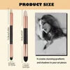 2Pcs Sketch Blending Sponge Pens, Double Headed, Washable & Reusable, for Artists, Shadowing, Detailing and Correcting Drawings 2