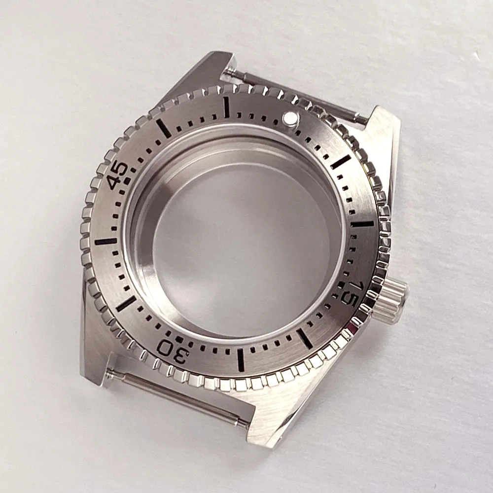 40mm Stainless Steel Diving Watch Case - 120 Click Bezel, 20ATM Water Resistance