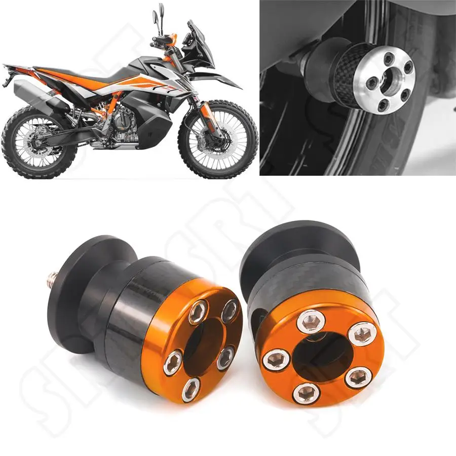 

Fits for KTM 390 790 890 ADV 1050 1090 1190 1290 Super Adventure Motorcycle Accessories Rear Swingarm Spools Stand Screws Slider