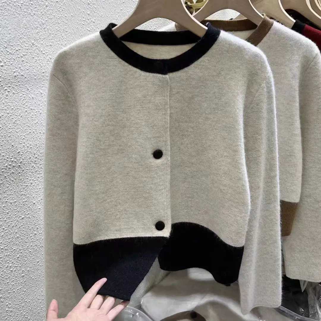 Women Autumn Winter Knitted Sweater Cardigan