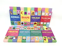 English Cognition Flashcards for Kids 3-14 Years Reading Enlightenment Cards Educational Toys Montessori Teaching Aids Gifts 1