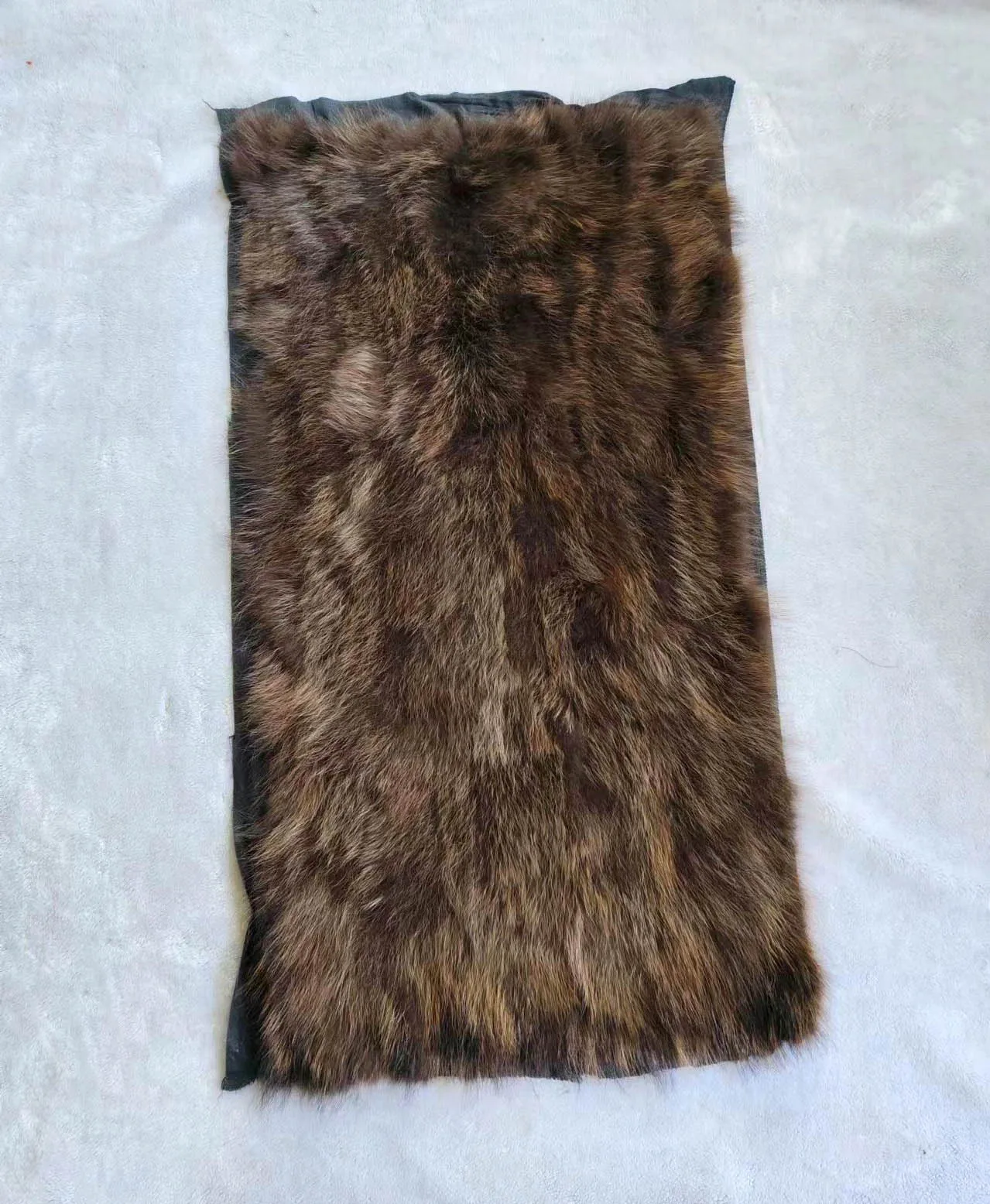 Raccoon Fur Blanket Leather Plate Mattress Clothing Fabric Material