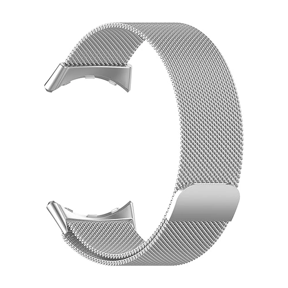 Enhanced Stainless Steel Magnetic Bracelet for Smartwatch - Sleek Metal Strap Accessory