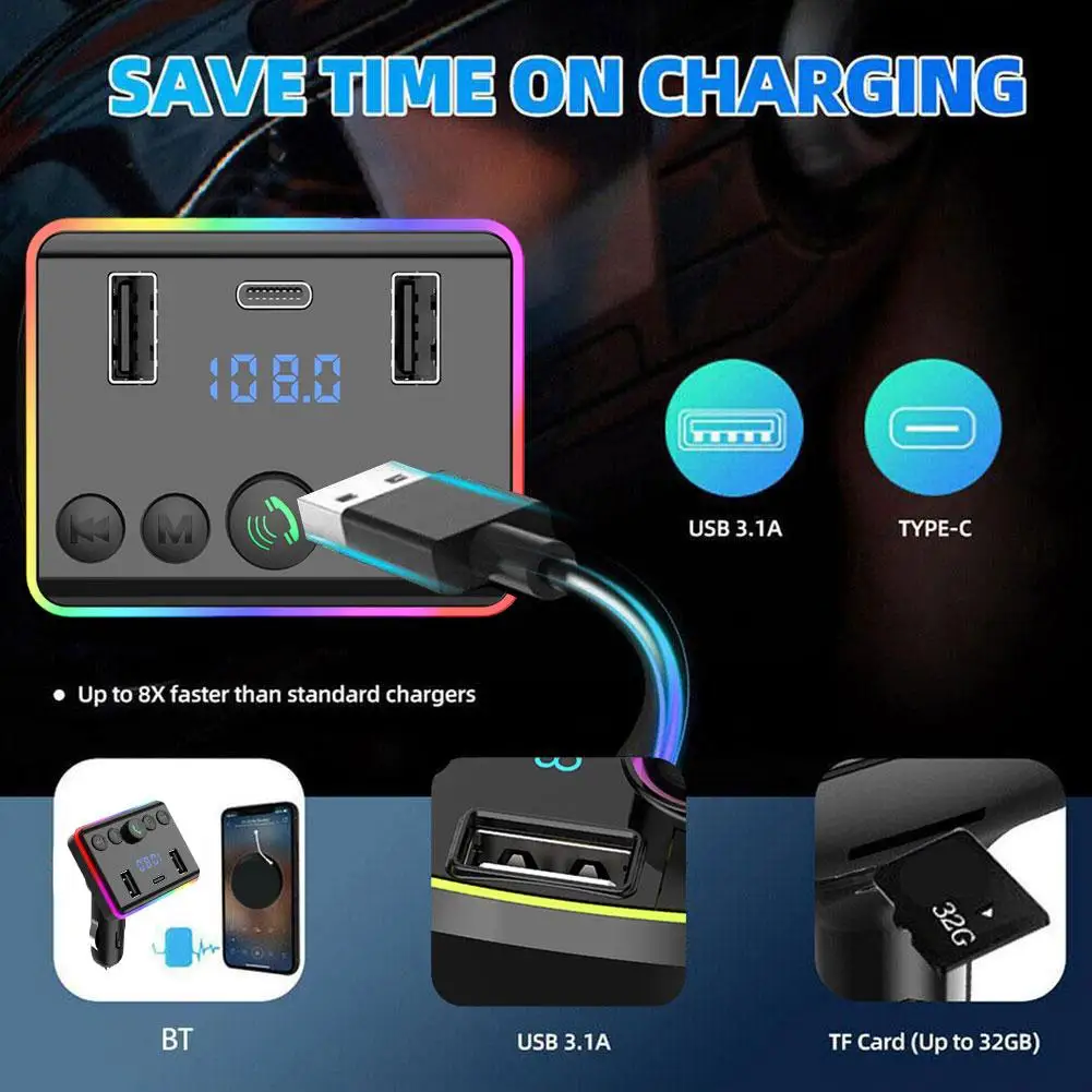   5.0 FM ۽ű PD CŸ  USB ,   3.1A ,   ,   J9D8