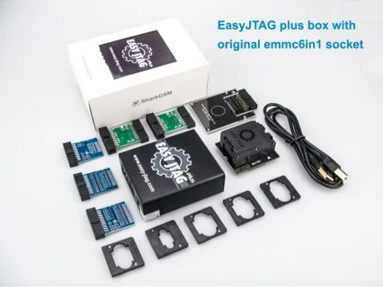 

EasyJTAG plus box with emmc6in1 socket