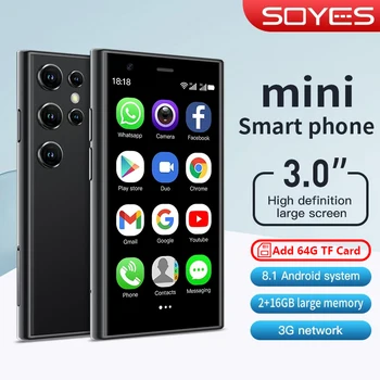 SOYES S23 Pro Mini Smartphones Android 8.1 double SIM 3.0 ''HD 1000mAh batterie WIFI Bluetooth 3G petit téléphone portable 1