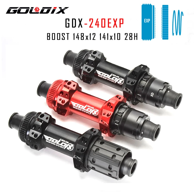 GOLDIX 240 EXP DT 180 MTB Bike 28H Naben Center Lock Disc Brake In ...