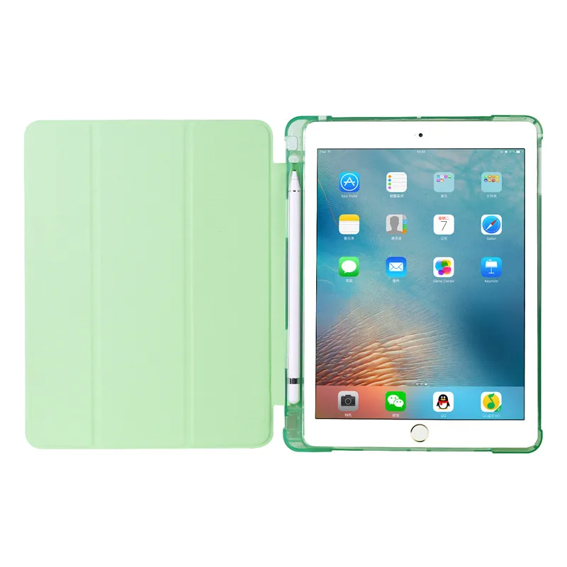 Elegant Trifold Smart Cover with Pen Holder