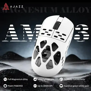 AJAZZ AM3 MAX wireless gaming mouse, lightweight all-magnesium alloy, supports 8K return rate, 30000DPI, PAW3950 1