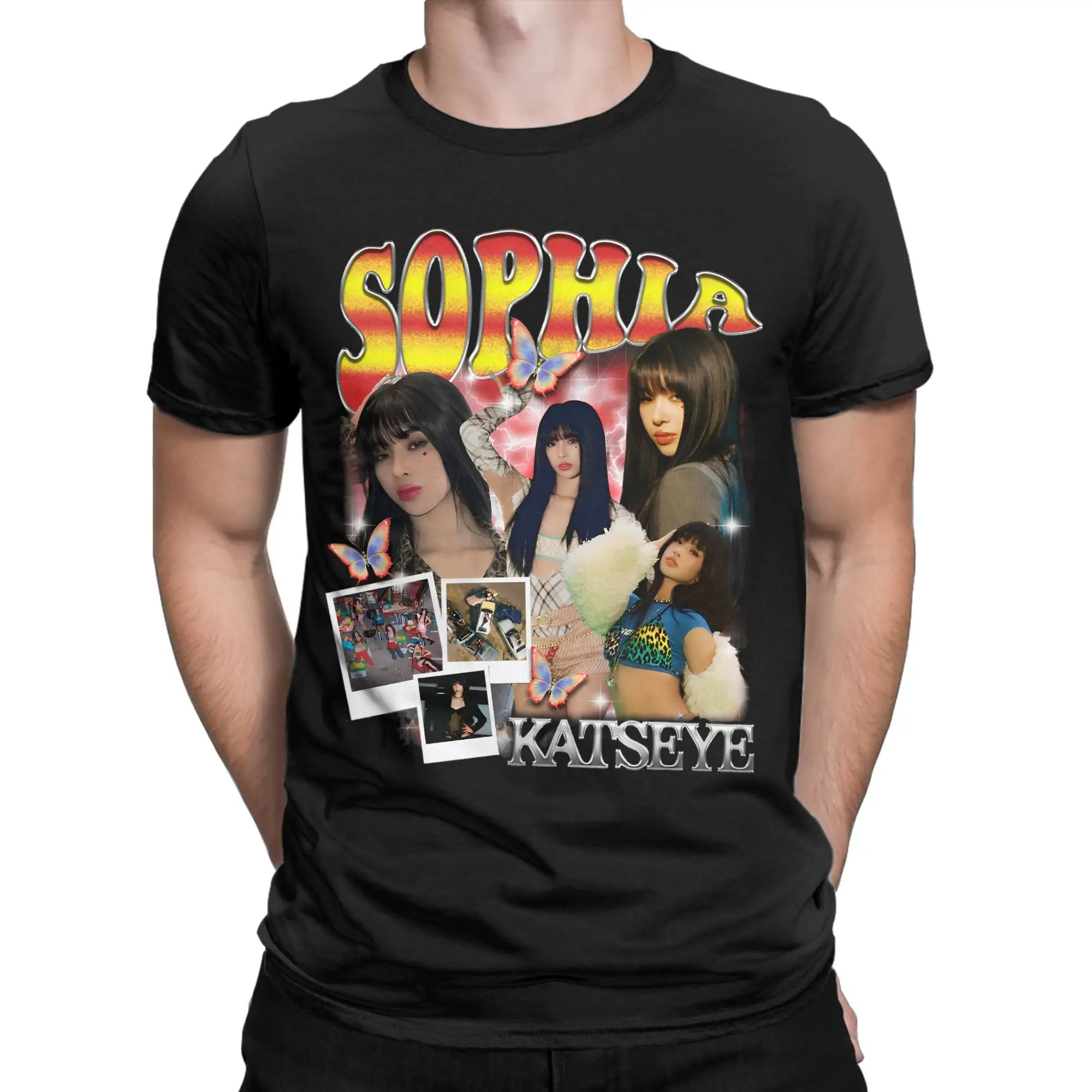 T-shirt Soft Is Strong Katseye - Col Rond Manches Courtes Unisexe, Streetwear Décontracté