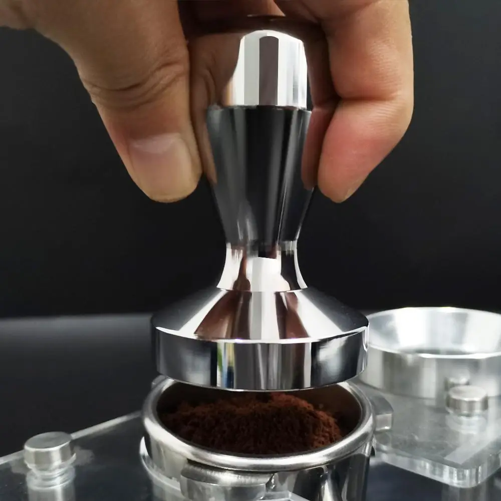 Espresso Coffee Tamper 51mm 53.3mm 58mm - Aluminum...